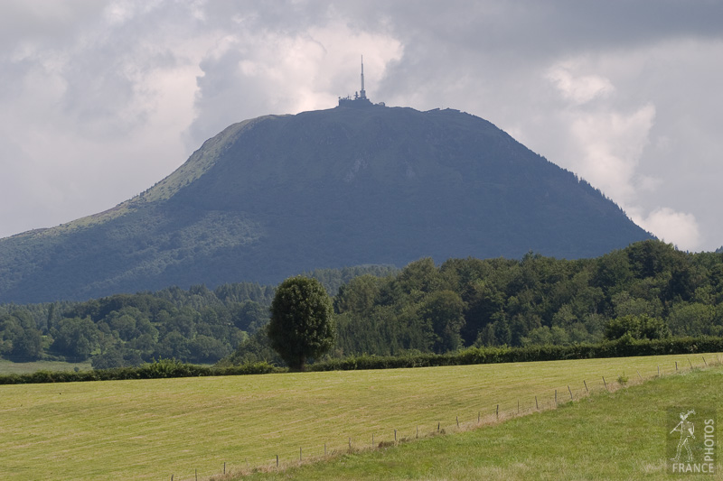 Puy de Dome before the storm