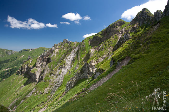 Sancy peak landscape