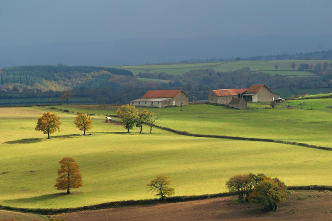 The farm on the hill