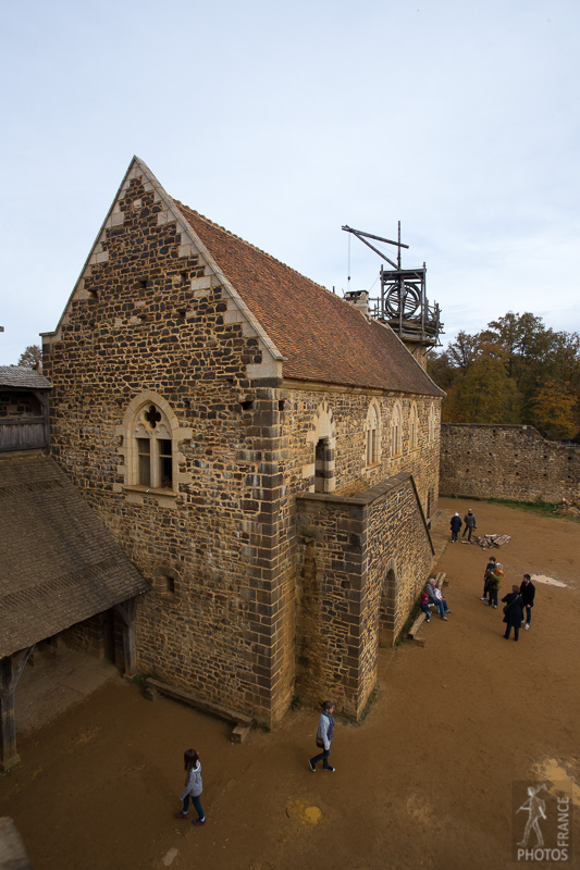 Main building from the side