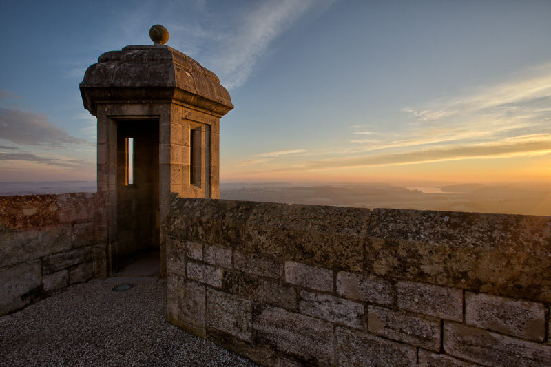 Sunrise on the remparts