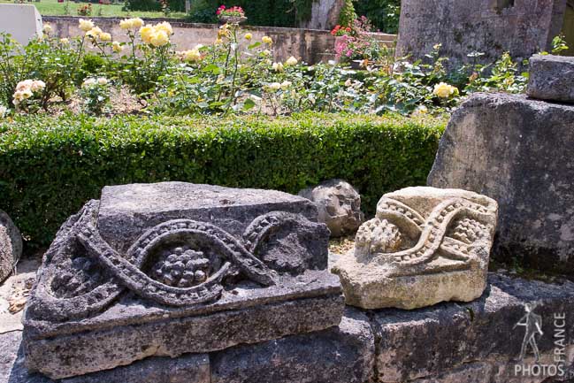 Intricate stone carvings