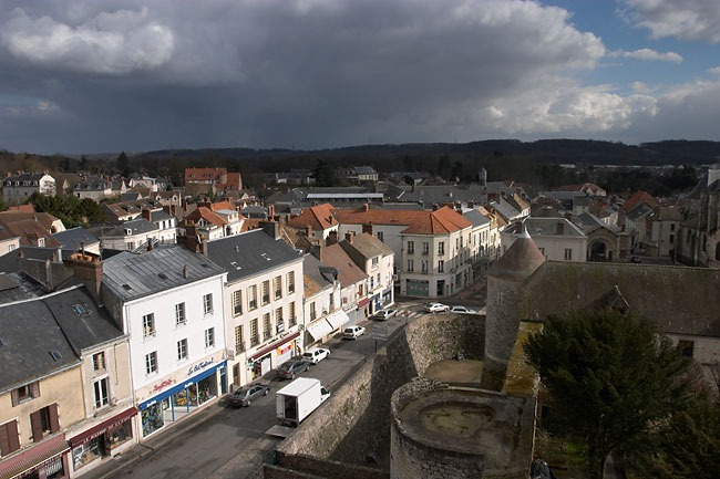 The town of Dourdan