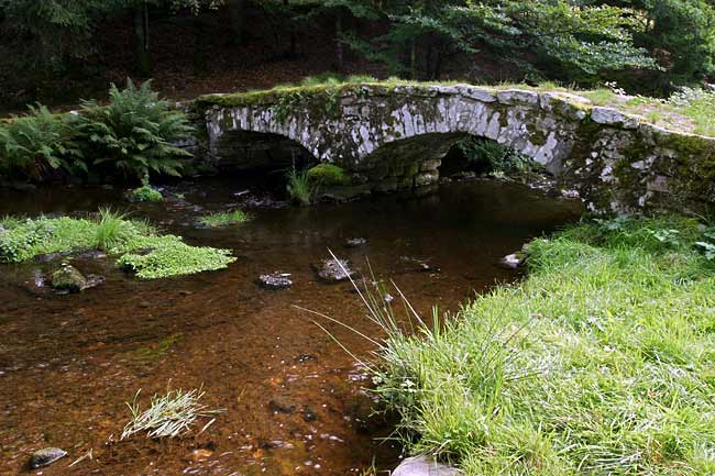 Old bridge near the Oussines pond