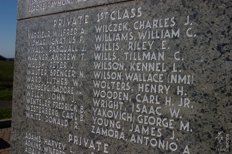 Names of the fallen