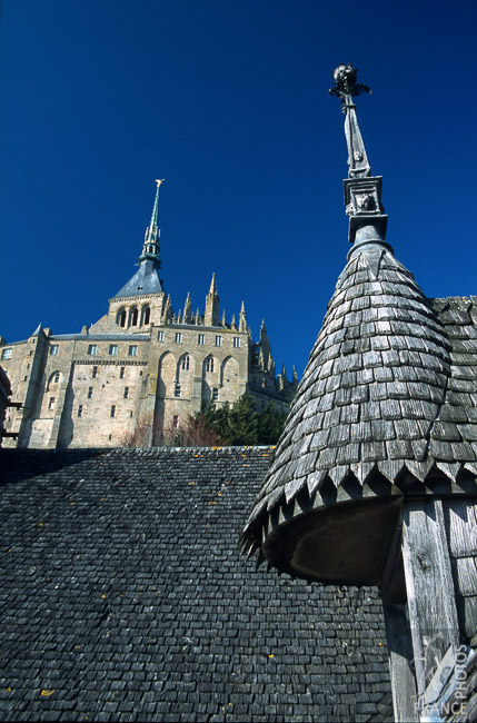 Mount Saint Michel roofs