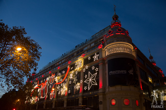 The Printemps at Christmas