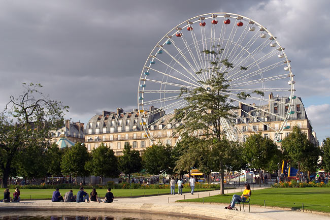 Summer in the Jardin des Tuileries